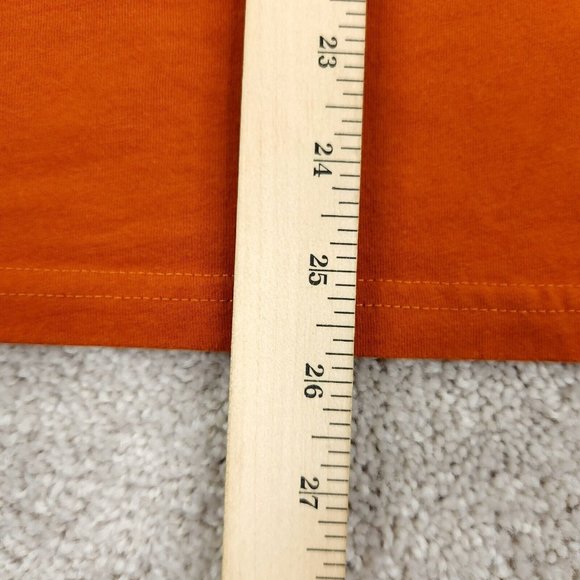 REI T-Shirt Mens Small Orange Short Sleeve Crew Neck Standard Fit - Picture 7 of 9